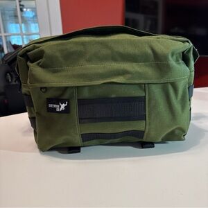 Greenroom 136 Metromonger Sling Bag Cordura Fabric Green